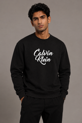 Elegant Signature Script Sweatshirt