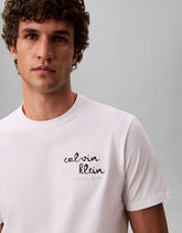 The Handwritten Cursive Chest Logo Tee