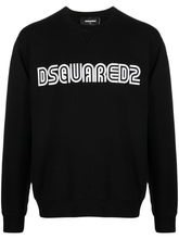 Retro Outline Typography Sweatshirt