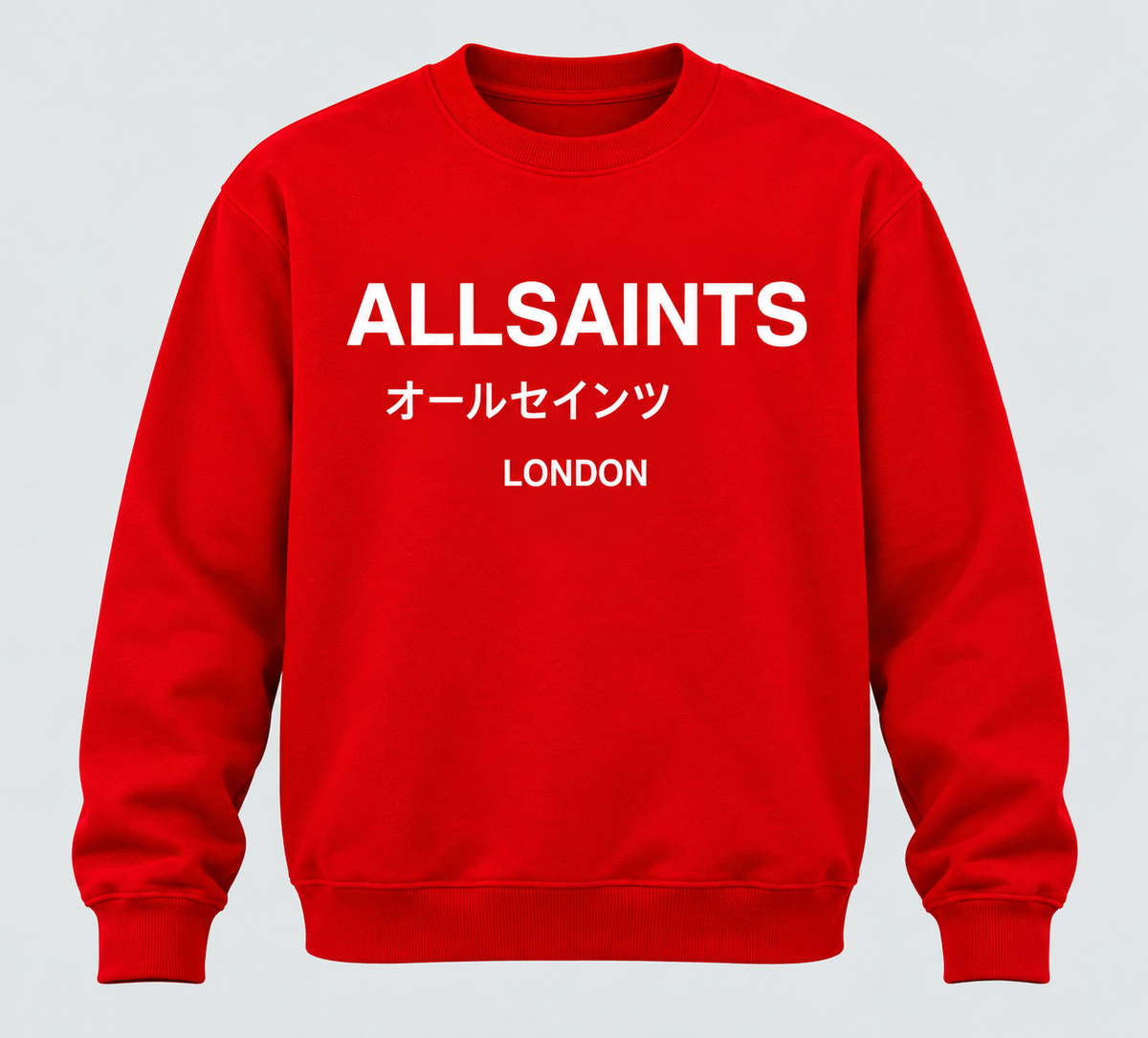 Tokyo Street Typography Sweatshirt