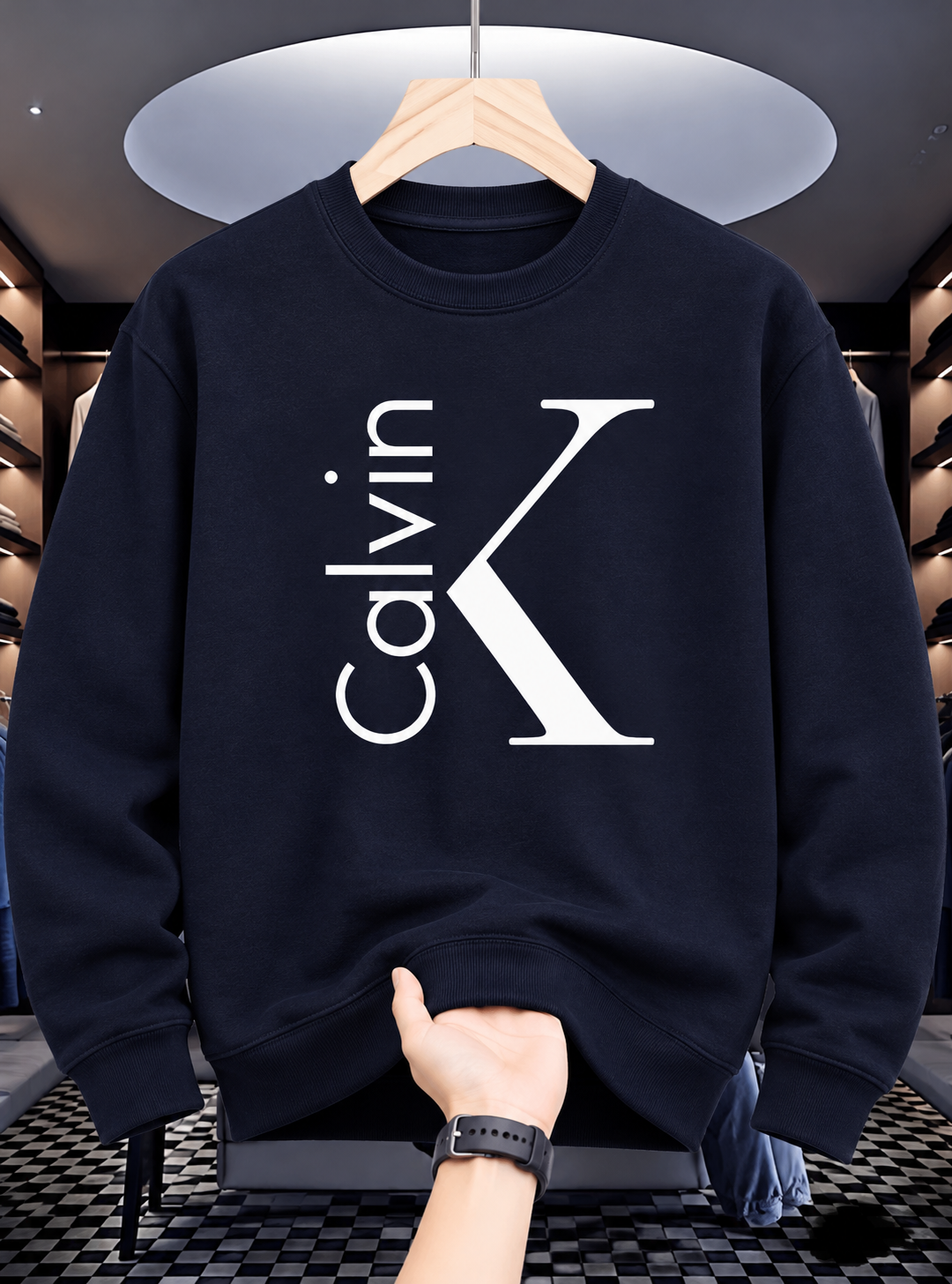 Signature Monogram Graphic Sweatshirt