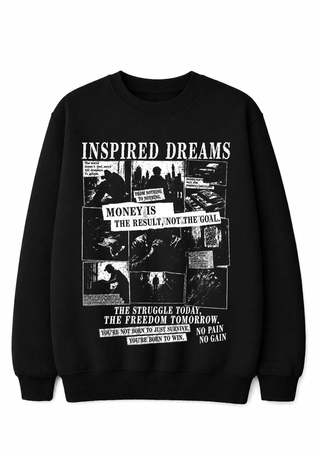 The Hustler’s Journal Crewneck Sweatshirt