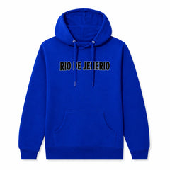 “Rio De Janeiro” Macaw Tropical Fleece Hoodie