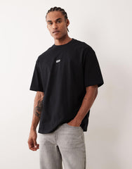 Black HUGO Graphic Oversized T-Shirt