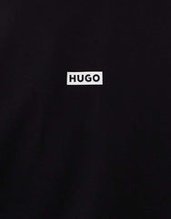 Black HUGO Graphic Oversized T-Shirt