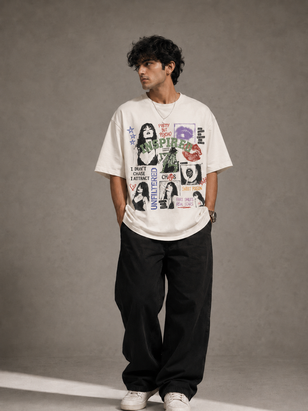 Multi Color Cross Cemetery T-Shirt