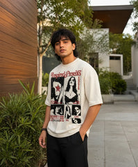 Midnight Muse Collage Oversized Tee
