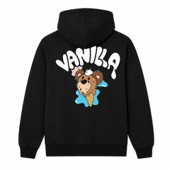 Melted Bear “VANILLA” Graphic Fleece Hoodie
