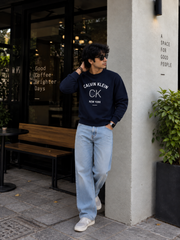 Navy Heritage Graphic Sweatshirt