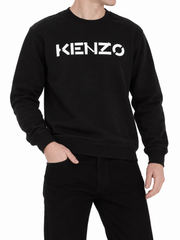 Monochrome Edge Graphic Sweatshirt