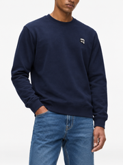 Midnight Crest Minimalist Sweatshirt