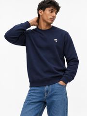 Midnight Crest Minimalist Sweatshirt