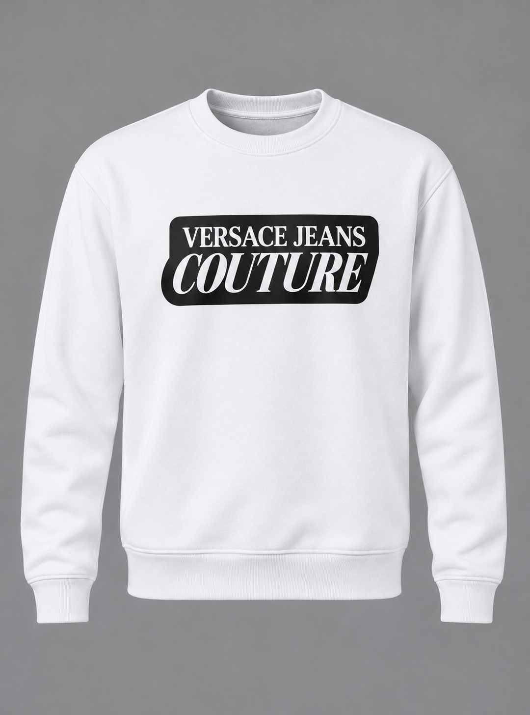 Monochrome Luxe Graphic Sweatshirt