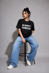 Midnight Momentum Oversized Tee