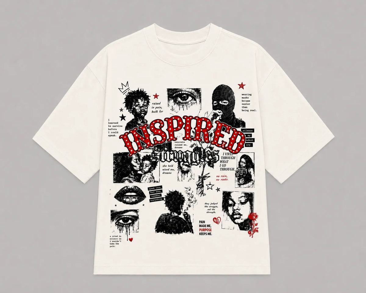 Scarlet Resolve Collage Tee