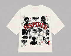 Scarlet Resolve Collage Tee