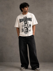Urban Vision Collage Oversized T-Shirt