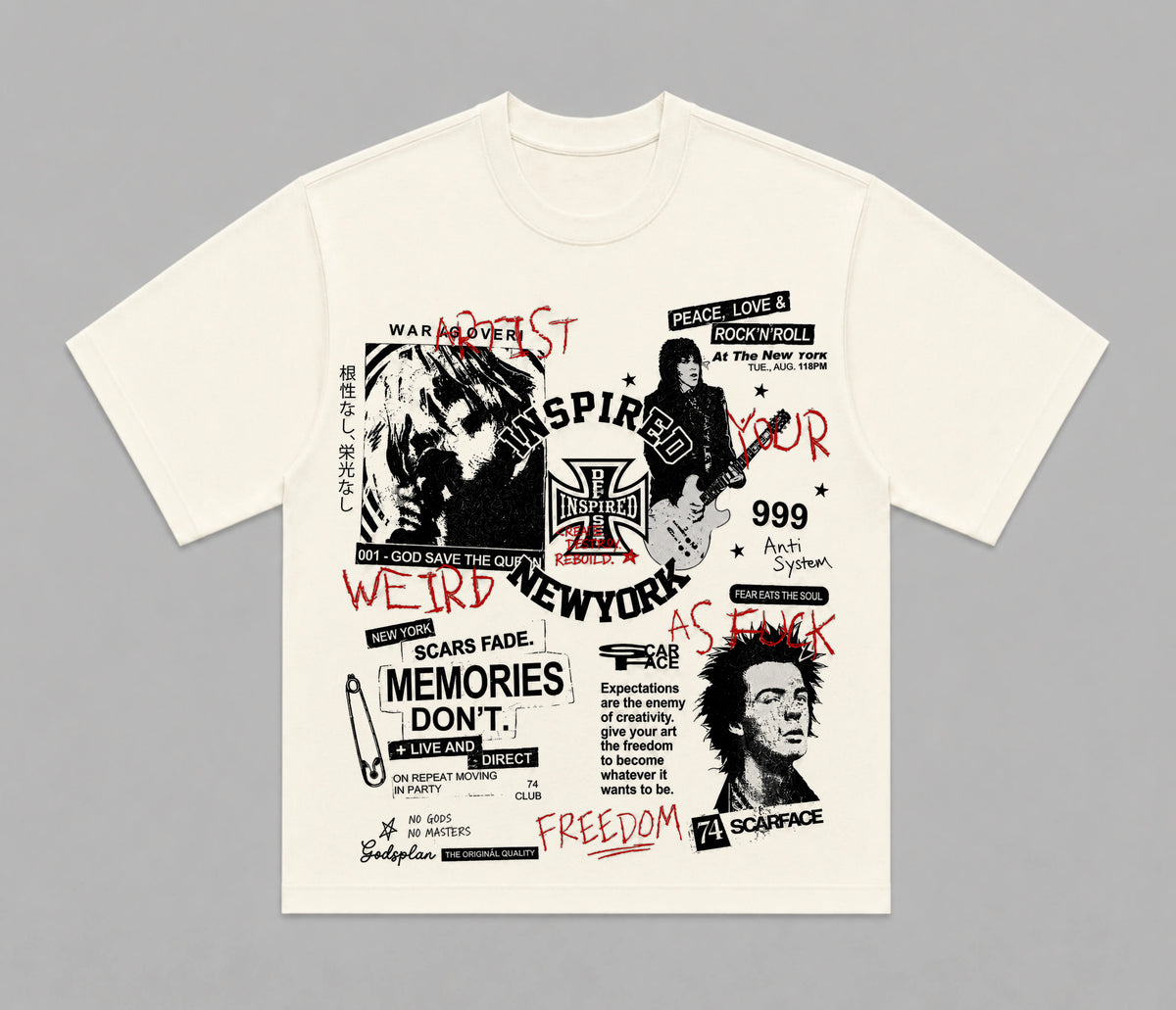 Urban Rebellion Collage Tee