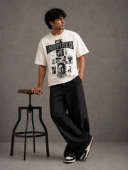 Urban Vision Collage Oversized T-Shirt