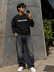 Black Urban Logo Sweatshirt