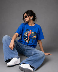 Tropical Skyline Parrot Tee