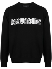 Retro Outline Typography Sweatshirt