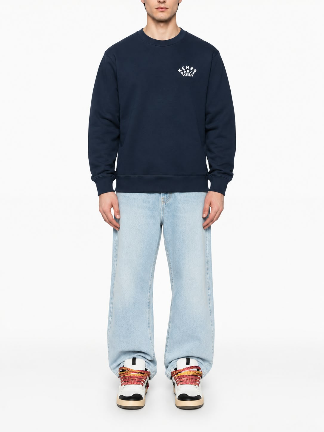 Parisian Floral Outline Sweatshirt