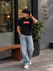 Red Box Statement Regular Tee