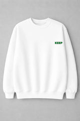 “Truth To Power” Eye Graphic Fleece Sweatshirt